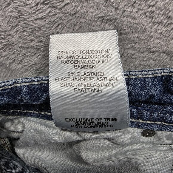 Silver Jeans Co Jeans Womens 32x27 Blue Suki Ankle Slim Stretch Distressed Curvy - Picture 11 of 11